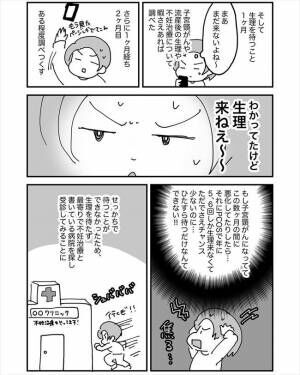 「ひたすら待つだけなんてムリ！」焦った私が病院に行った結果…！ #HPVかも？ 3