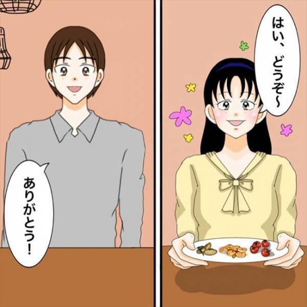 「やりづらい！」食事の取り分け中、男性に驚きのことを言われて…！＜私を解放して＞
