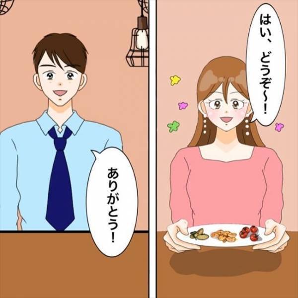 「やりづらい！」食事の取り分け中、男性に驚きのことを言われて…！＜私を解放して＞