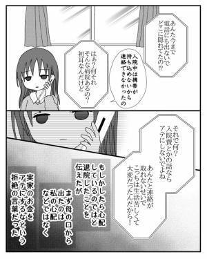 「嘘でしょ…」親に金づるにされ鬱になるも、久しぶりに会った両親の姿に唖然＜毒親と絶縁するまで＞