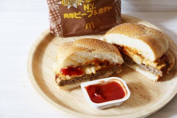 【マクドナルド】期間限定！話題の四角いバーガー新作を実食！さらにおいしくなる裏技も♡