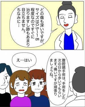 「手術の話をします」緊張の瞬間。思わず困惑してしまったこととは？＜半分になった卵巣＞