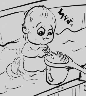 「いや、少なっっ！！」うれしいけどつらい…！娘のお手伝いで地獄を見た話