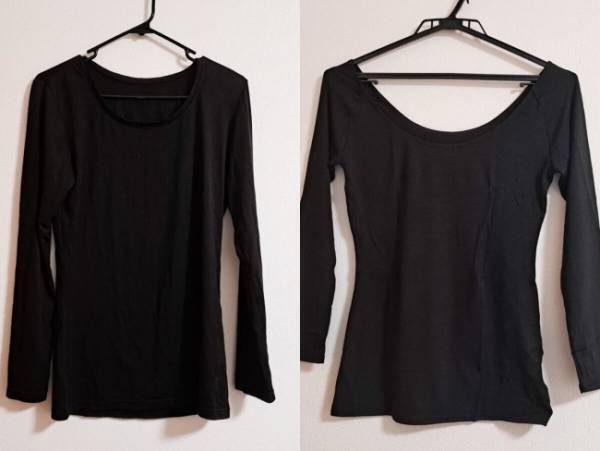 【GU】思わず5枚も追加で買った！ヒートテックは卒業！？「はみ出るインナー」問題→790円で解決