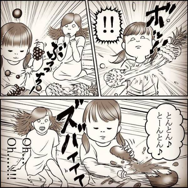 「いーっぱいタベテネ♪」手慣れた様子で調理をする娘が強烈！大胆な展開に母驚愕！？