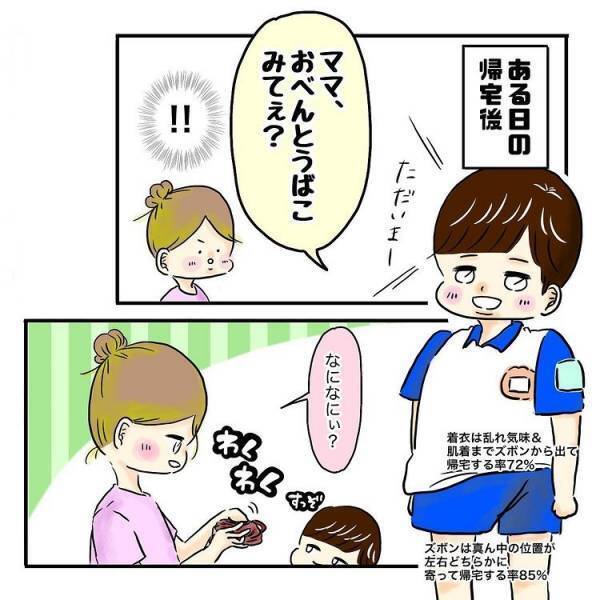 「おべんとうばこみてぇ」かわいすぎる息子の言動に母おもわず悶絶ッ…！