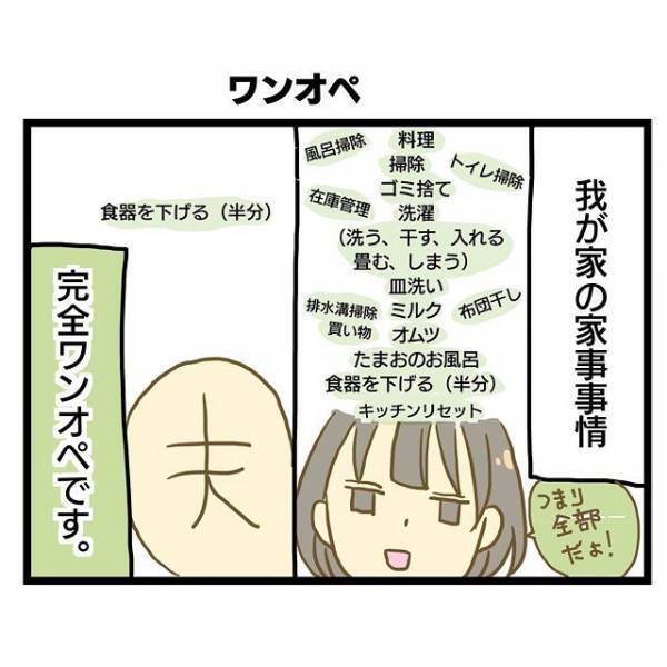 「ちょっとぐらい育児しろ！」妻に全部丸投げな夫の態度に思わず＜ワンオペ育児＞