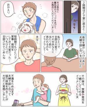 「私は家政婦じゃない！」仕事や家事、ワンオペ育児に限界！不満を爆発しプチ家出した結果