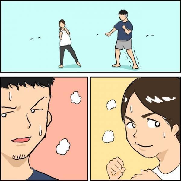 「やべ…」ママの目の色が豹変し、思わずゾクッ！狙われたパパの行く末は！？