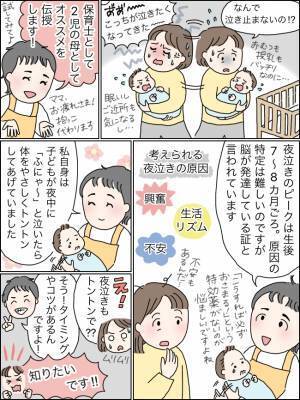 「こっちが泣きたい！」「近所迷惑では…」夜泣きに心身ともに疲弊している私。寝かしつけのコツは！？