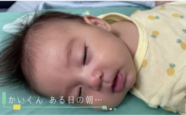 10万回再生！50歳のシンパパ、赤ちゃんが発熱してパニックに…！？奮闘する姿に応援の声多数！
