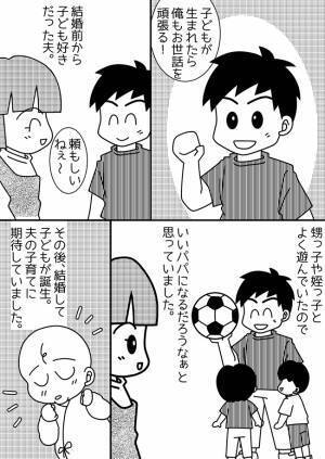 「パパの自覚を持ってよ！」高熱の私を放ったらかしてどこ行くの？夫の態度におもわずカチン！！