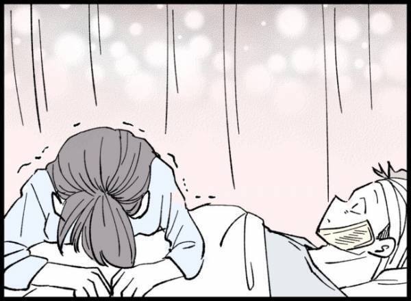 事故で入院中の夫に妻が寄り添っていると、ようやく夫の目が開いて…！？