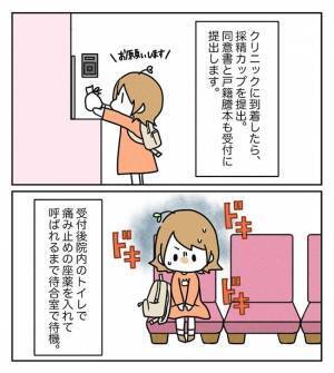 緊張高まる採卵当日「想像の100倍…！」案内された部屋は… ＜原因不明不妊＞