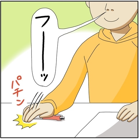 「みんな続々と退出していく…」試験中、周りが気になり焦り出すママ。思わず手が止まってしまい…