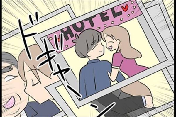 「ゾワッ」帰宅後、玄関で抱きついてきた夫⇒発言にドン引いて…！＜嘘みたいな三角関係＞