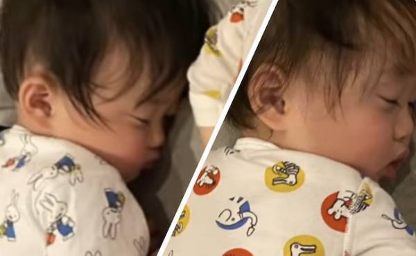 197万回再生！大好きなパパと眠る双子→「たまらん」「すごい」と話題になったまさかの姿とは…？