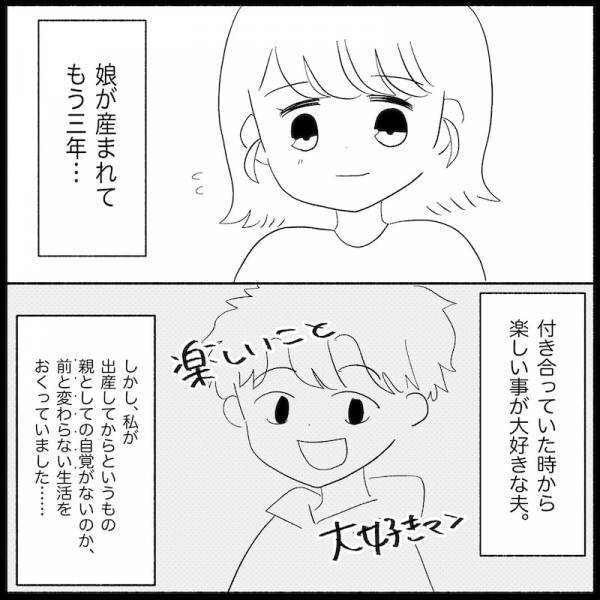 「親になったのは私だけ？」妻と娘との約束を破り、夫が優先したのはなんと… ！？＜無自覚な夫＞