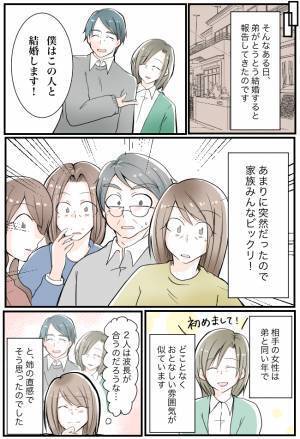 弟「この人と結婚します」突然の報告に仰天！？実家に連れて来た相手は…