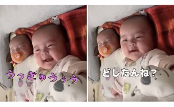 41万回再生！双子のお昼寝♡一人が先に寝ると…？→思わず胸キュンなまさかの姿とは？