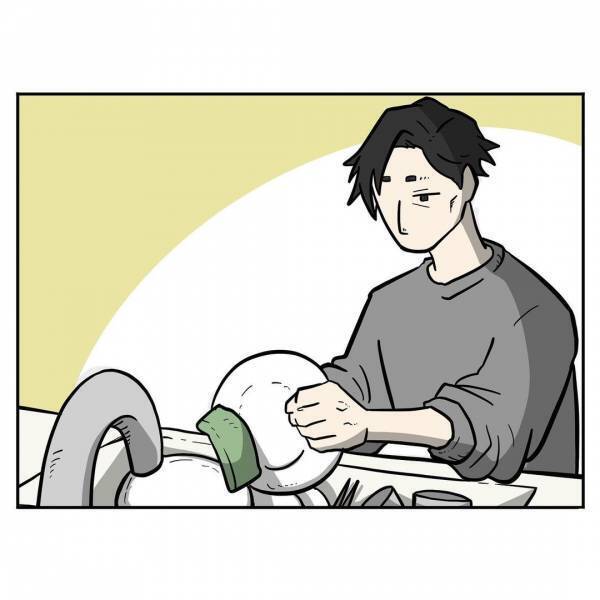 「心臓が飛び出るかと…！」洗濯も食器洗いも完了⇒穏やかな時間を過ごすパパが驚愕したワケとは…！？