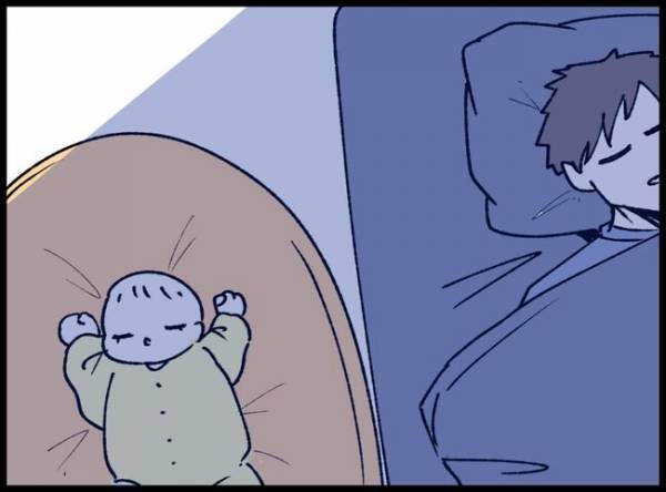 育児に疲弊していく父親「勘弁してくれ…」深夜の格闘にもう限界！思わず赤ちゃんに叫んでしまって…