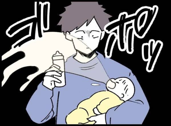 育児に疲弊していく父親「勘弁してくれ…」深夜の格闘にもう限界！思わず赤ちゃんに叫んでしまって…