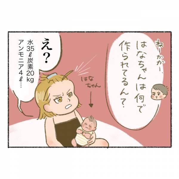 試される母！【なぜなぜ期】ならぬ【何で作られてる？期】⇒「僕は何で作られてる？」の正解は…！？