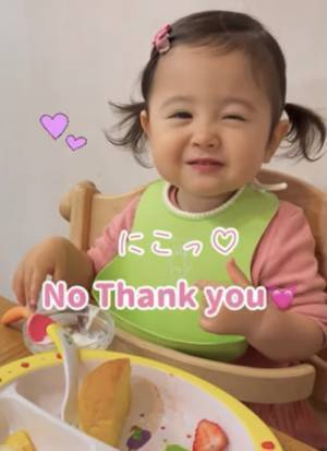 122万回再生！「食べないの？」朝食を食べない娘にママが質問→ママも爆笑！可愛いすぎる反応とは？