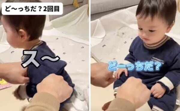 16万回再生！男の子のツンデレ行動にキュン♡→パパもママもメロメロになったまさかの行動とは！？