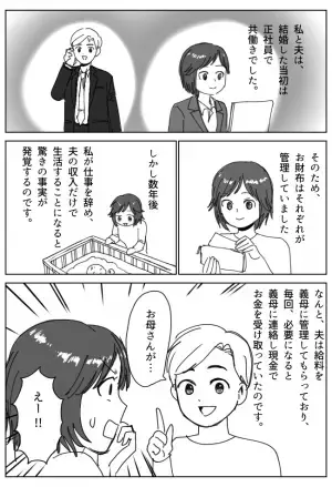 「そんなことある！？」夫の給料を管理していたのはまさか人物。衝撃的な事実が発覚し…