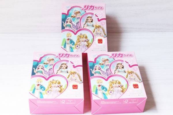 【ハッピーセット】6/14発売「リカちゃん」新作おもちゃがかわいい♡第1弾全部見せ！