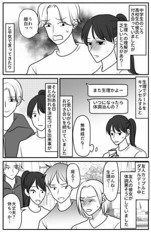 「病気じゃないだろ」一瞬で場が凍り付いた。ヘラヘラと無神経な発言を繰り返す彼に私は…