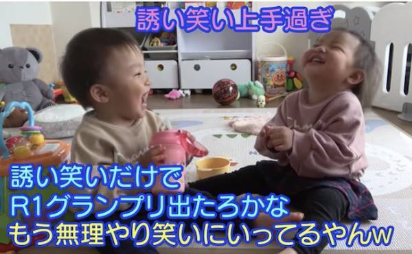 131万回再生！男女双子の赤ちゃんが大爆笑♡「おもしろすぎ！」「何度でも見たくなる」と話題に！？