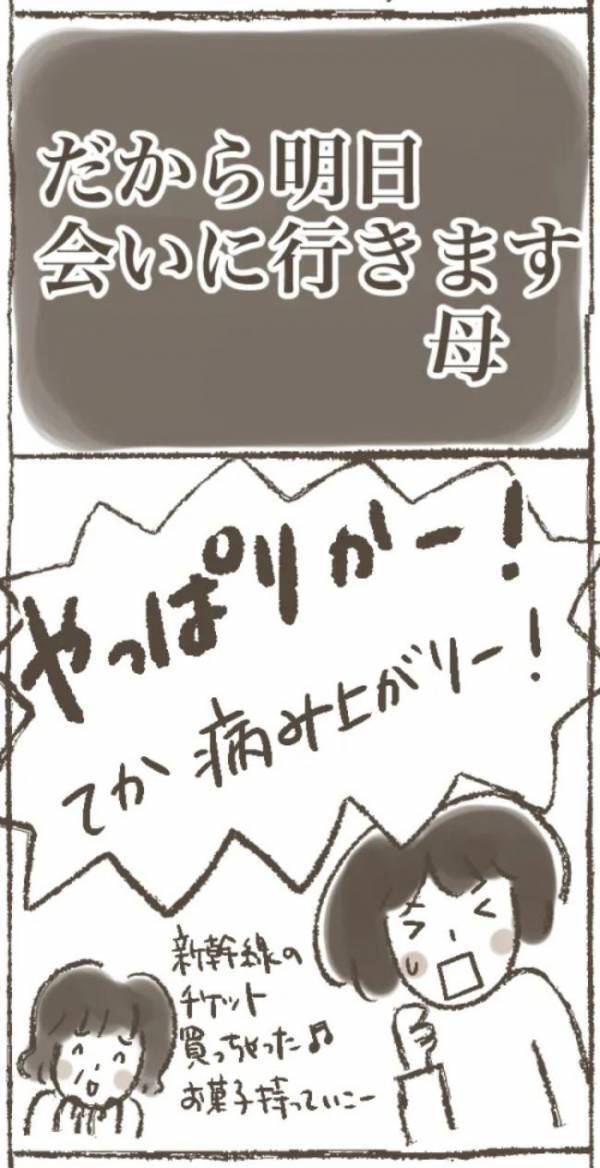 「退院したので…」病み上がりの母から送られてきた、驚きのメールとは？＜1268gの子宮筋腫＞