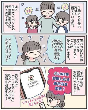 上の子？下の子？どちらのママ友だったかな？子どもの名前は？そんなときに名前を思い出す秘策を伝授！