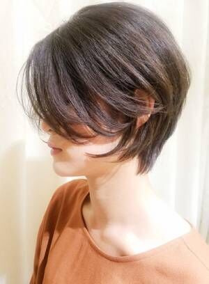 トップにボリュームがほしい方必見 大人ひし形ショートボブまとめ 年12月8日 ウーマンエキサイト 1 3