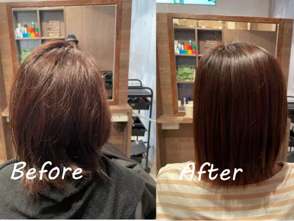 今流行の髪質改善と1度で傷んだ髪を改善できるZUTTO-LIKESだけの縮毛矯正技術の違い。