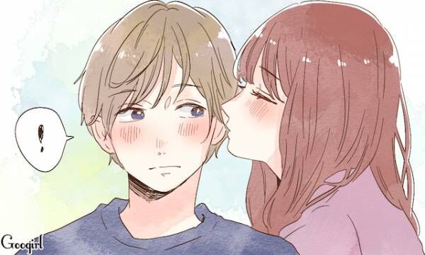 彼女からされたらメロメロ 男子が唇以外でキスされたい場所って 19年11月18日 ウーマンエキサイト 1 3