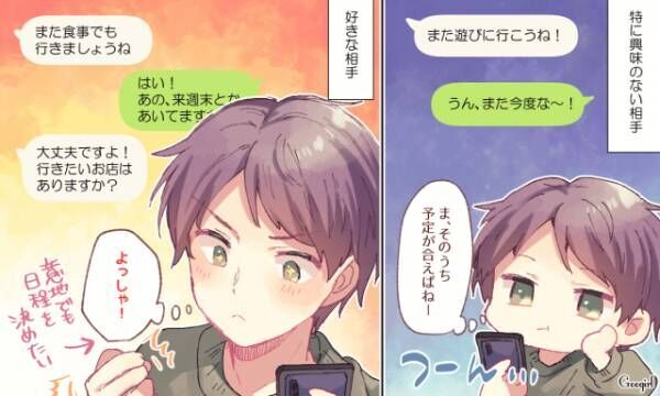 他の男性の話題はスルー 好きな女性にやりがちなlineの内容 年11月28日 ウーマンエキサイト 1 3