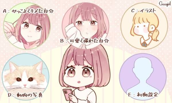 心理テスト Lineのアイコンで分かる 付き合ったらどんな彼女になる 21年3月11日 ウーマンエキサイト 1 3