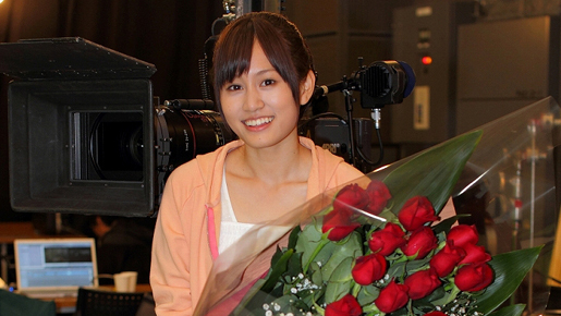 『もしドラ』前田敦子クランクアップ！　真冬の撮影に半袖で高校野球の女子マネ熱演