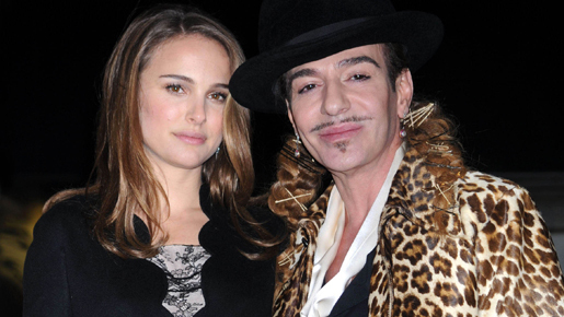 N・ポートマン　ディオールデザイナー、J・ガリアーノの人種差別発言に嫌悪感を表明