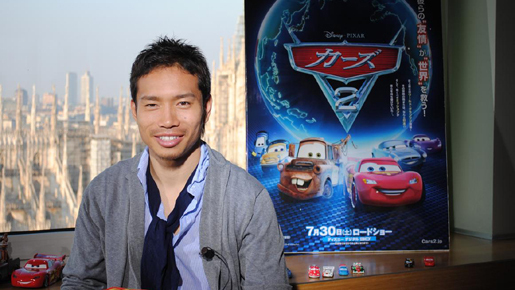 インテル長友が『カーズ2』のCMに出演！　被災者へのメッセージも