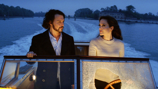 ジョニー＆アンジーが顔を見合わせ爆笑！　『ツーリスト』貴重なNG映像が到着