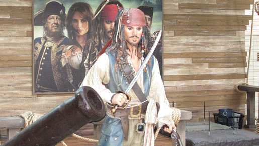 生命の泉は東京に？『パイレーツ・オブ・カリビアン／生命の泉』が汐留をジャック