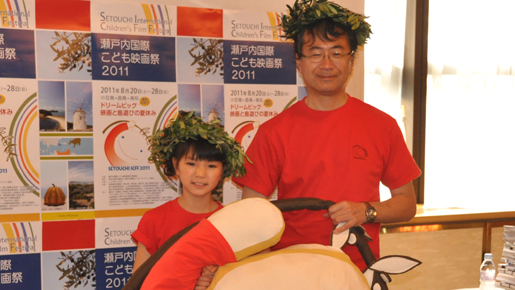 地方から世界へ――「瀬戸内国際こども映画祭」始動　大橋のぞみが夢宣言！