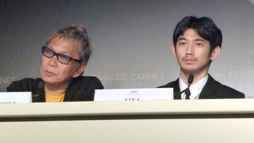 【カンヌレポート７】瑛太、初カンヌに緊張　監督は時代劇に3D起用理由を説明