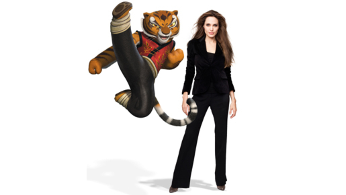 アンジー 子供たちの反応にも大満足 カンフー パンダ の魅力語る 11年8月5日 ウーマンエキサイト 1 2