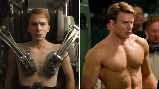 『キャプテン・アメリカ』衝撃ビジュアル解禁！　もやしっ子が大変身のワケとは!?